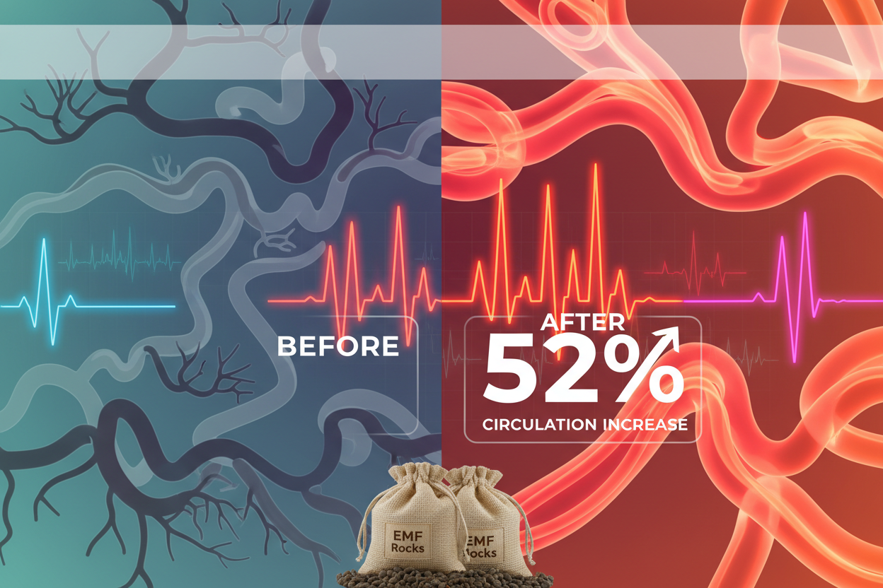 How EMF Rocks Grounding Bags Improve Circulation by 52%