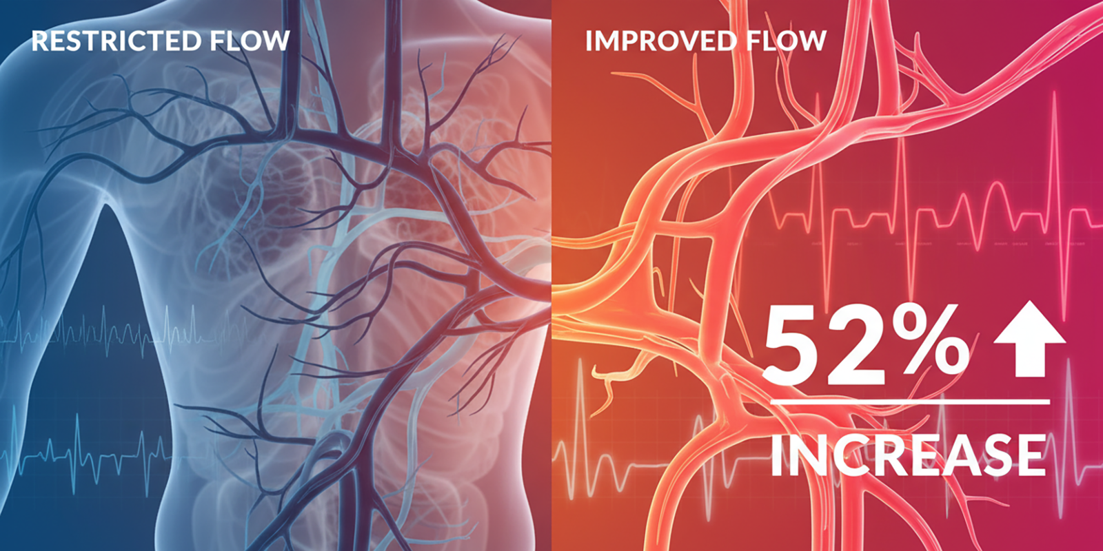 52% Circulation Improvement - Scientific Study Results