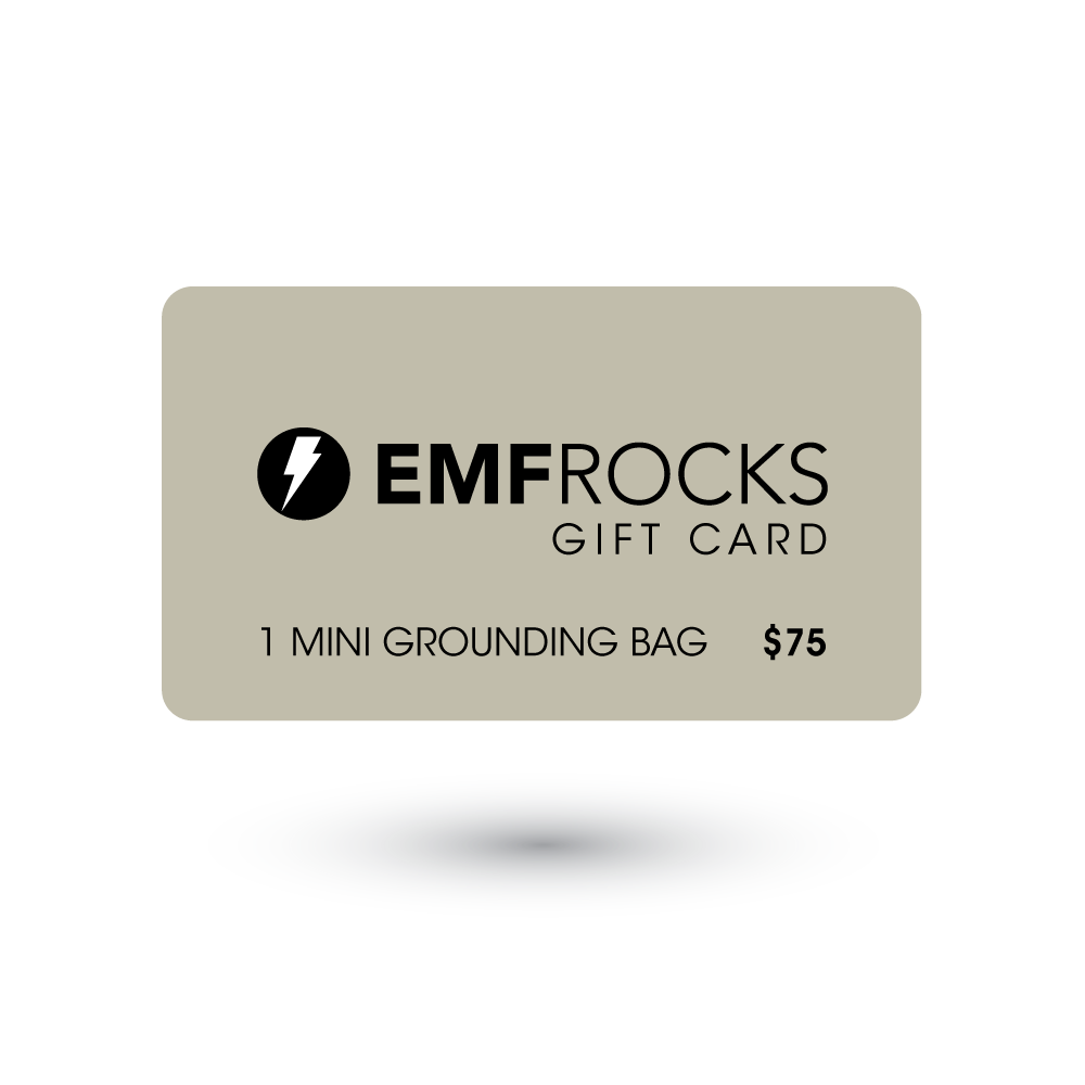 EMF Rocks eGift Card - 1 Mini Grounding Bag